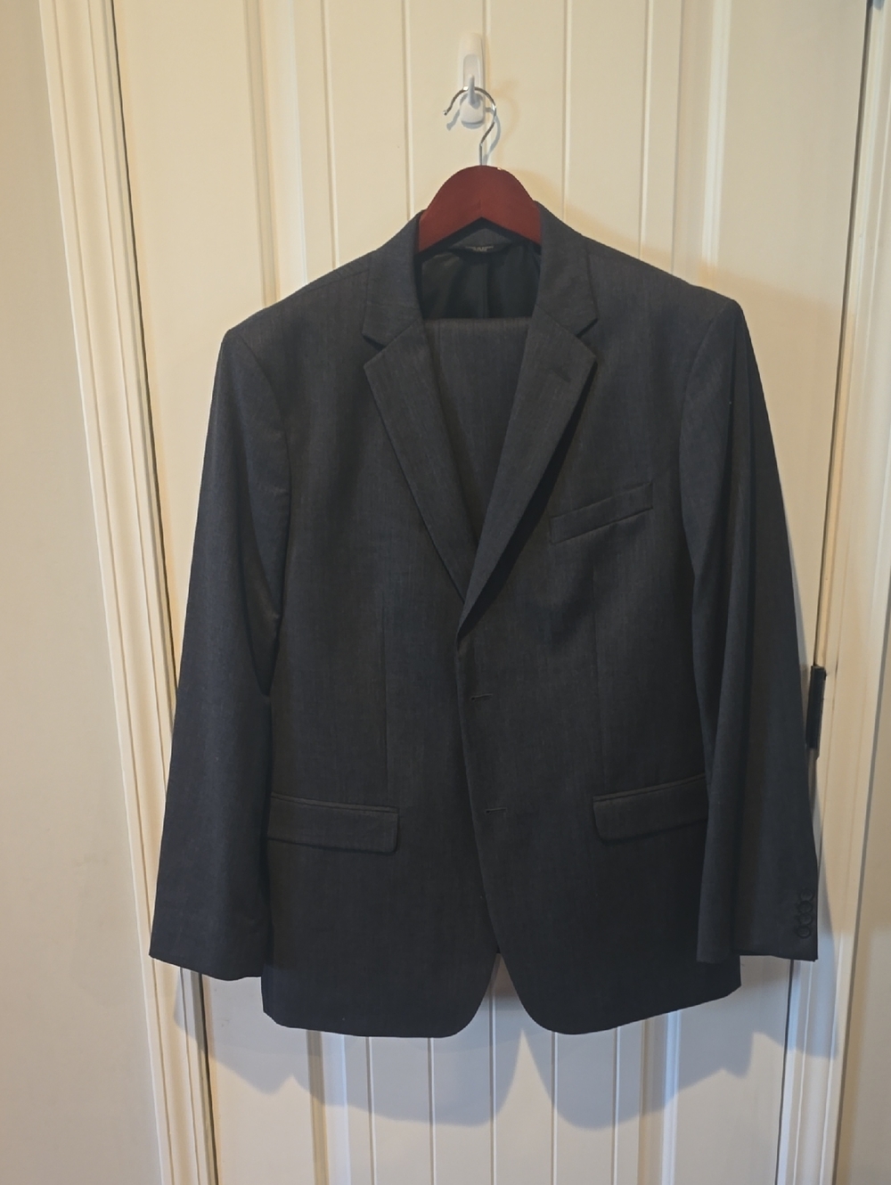 Banana Republic Charcoal Gray Men's Suit